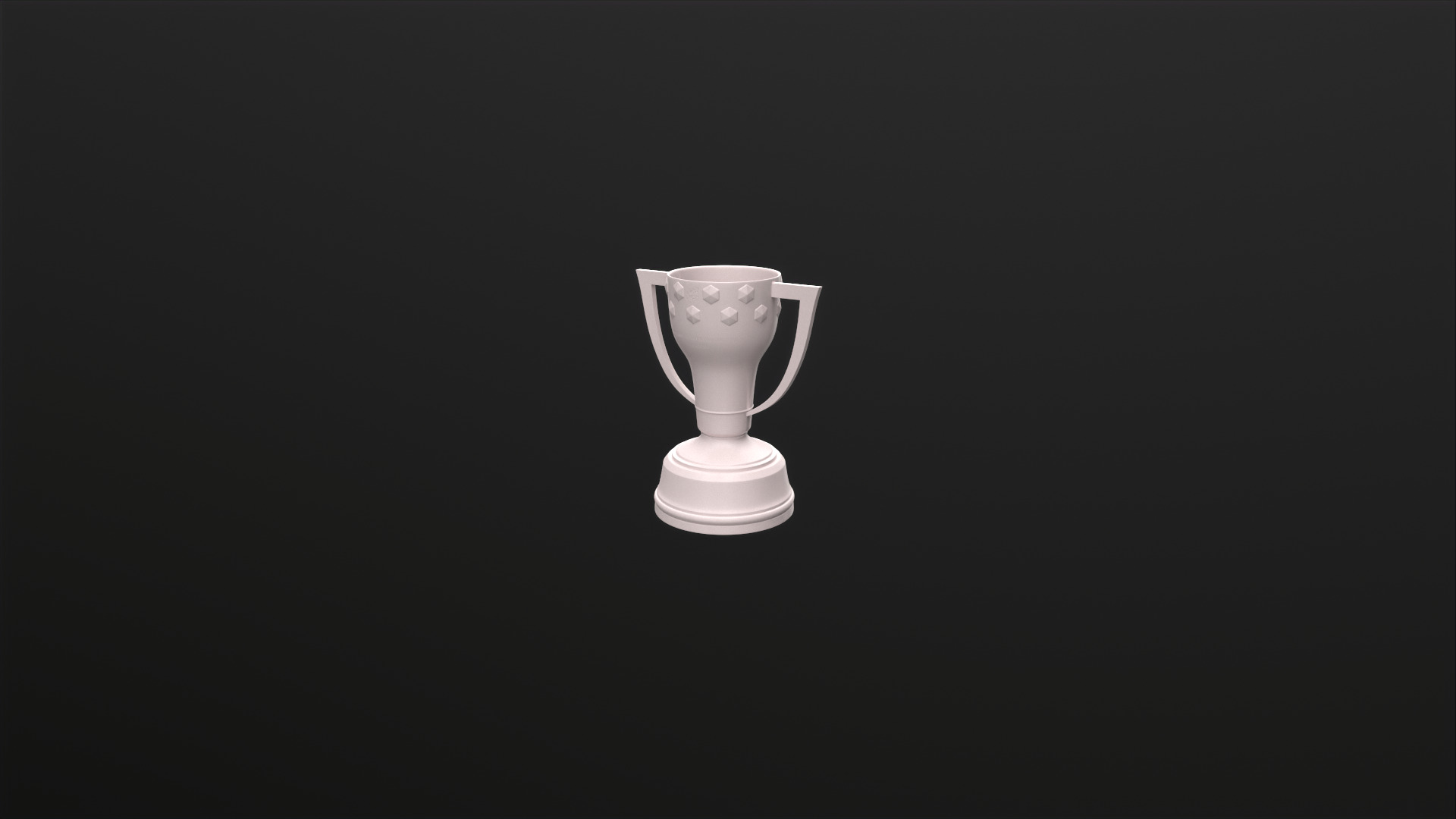 La Liga Trophy 3D print model_10