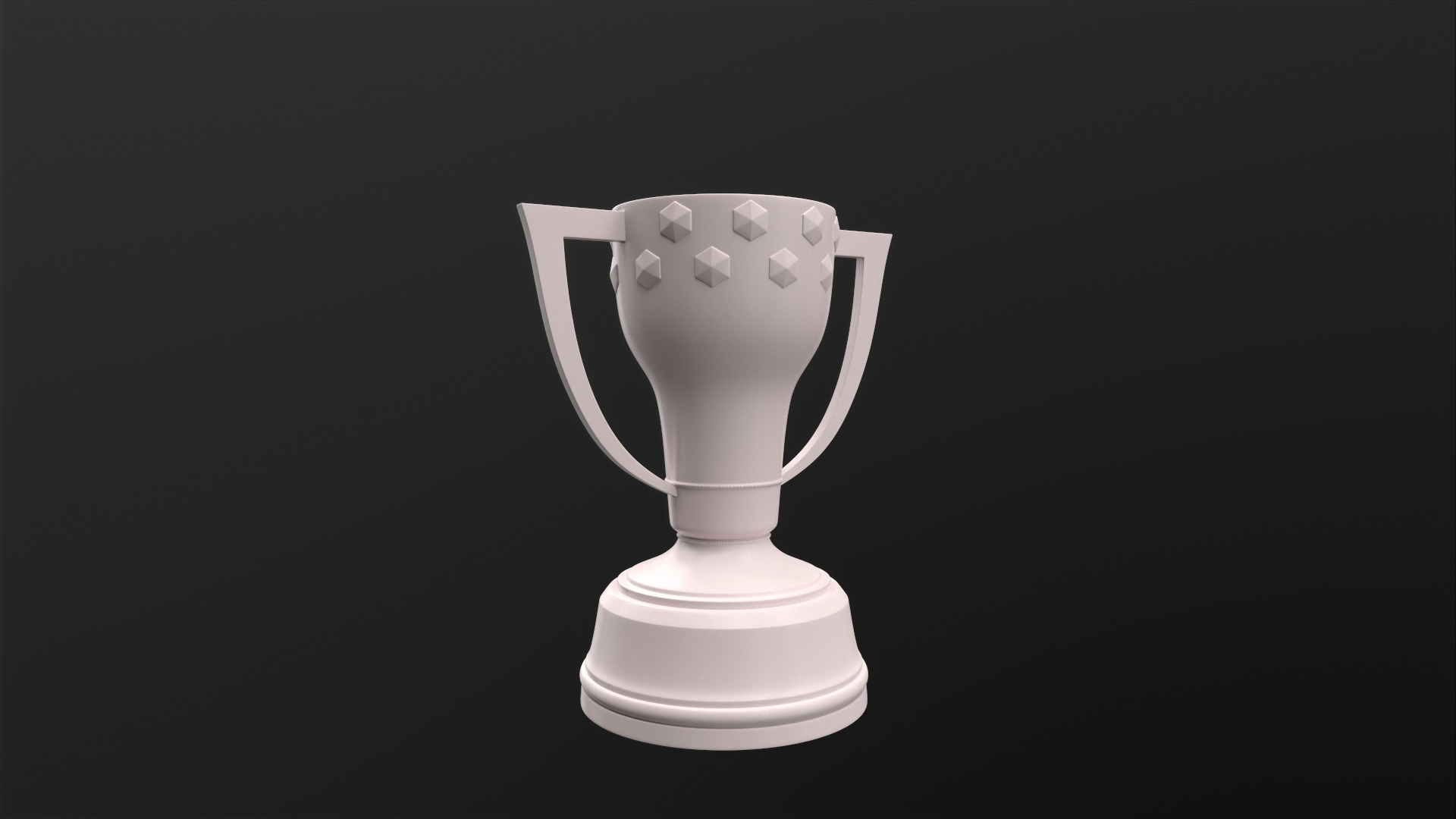 La Liga Trophy 3D print model_4