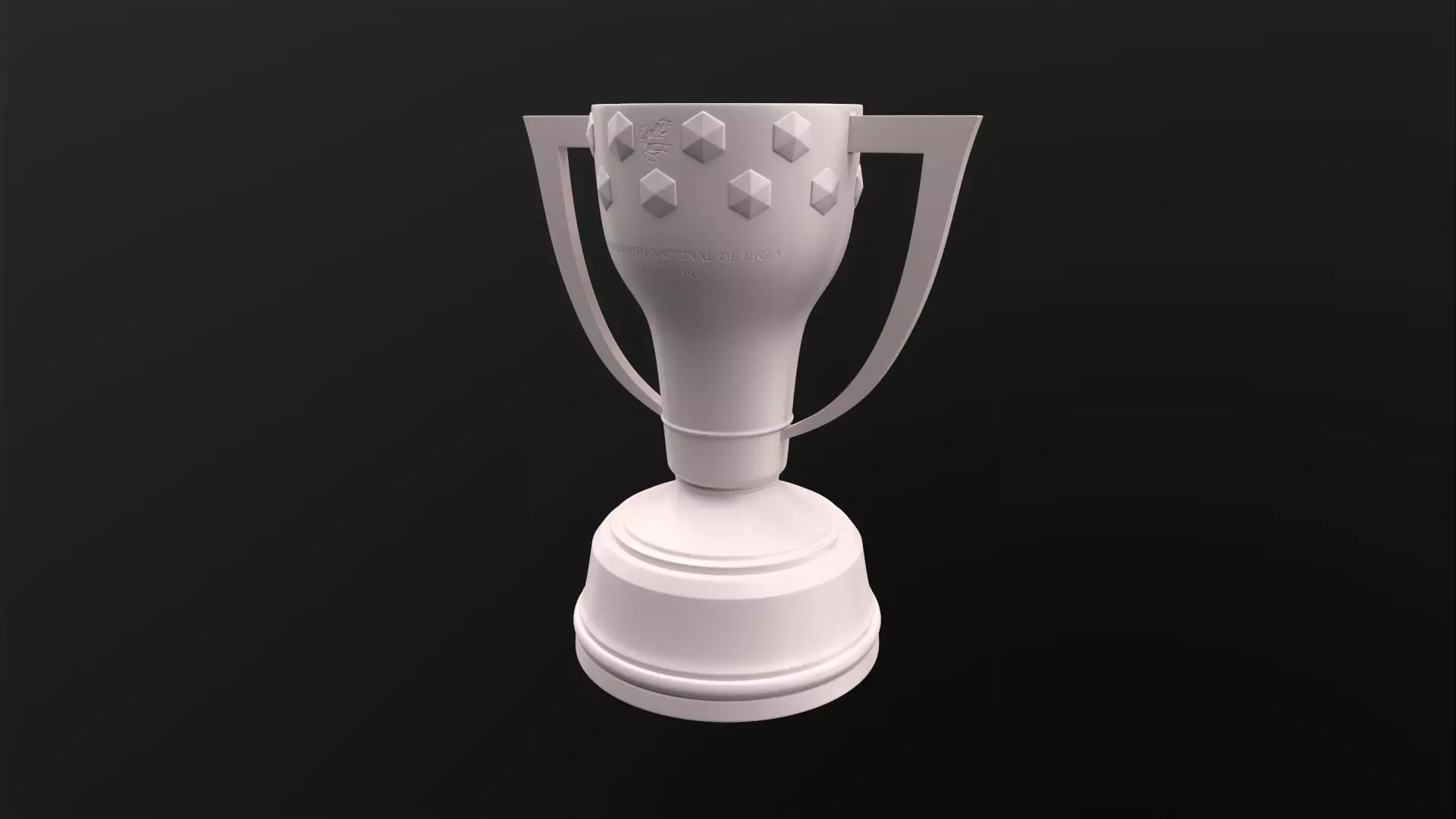 La Liga Trophy 3D print model_0