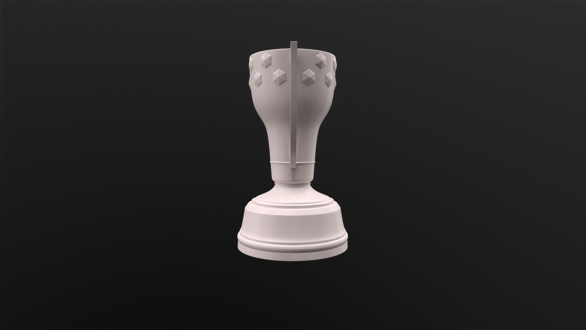 La Liga Trophy 3D print model_8