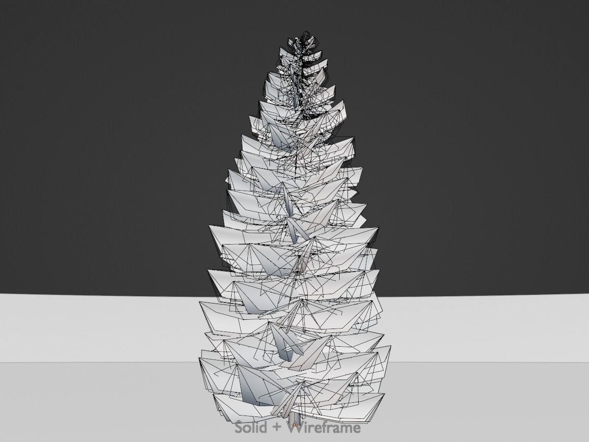 Spruce Tree Package 3D Model Collection_71