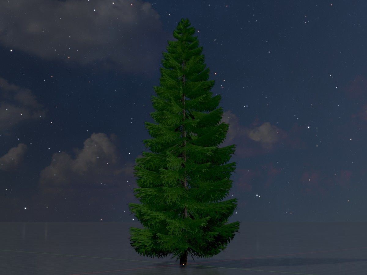Spruce Tree Package 3D Model Collection_64