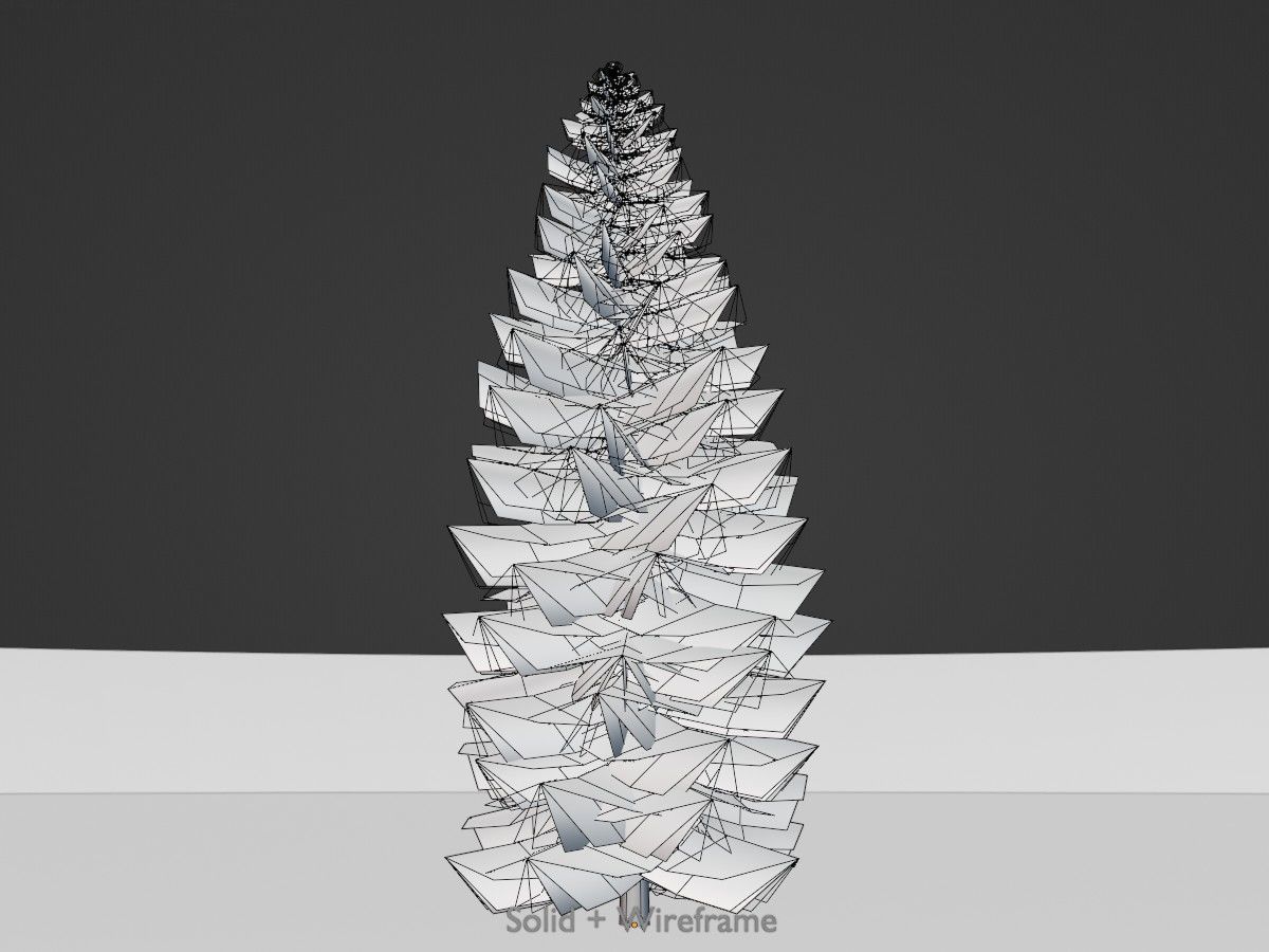 Spruce Tree Package 3D Model Collection_50