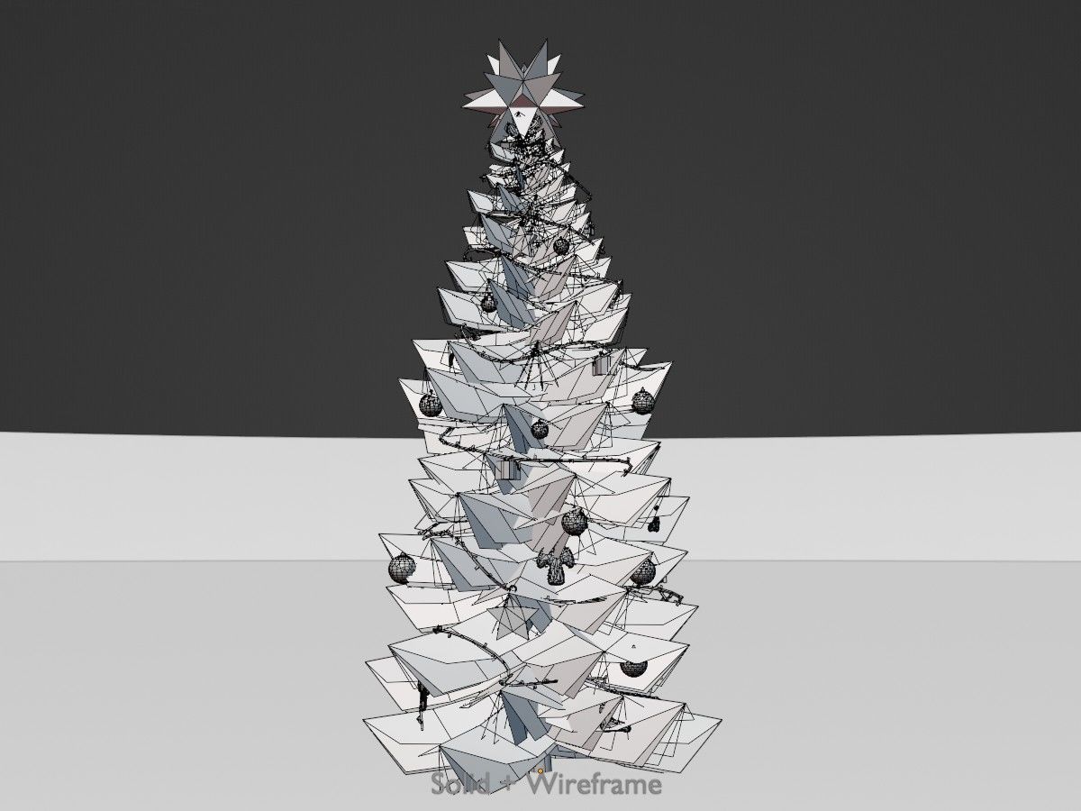 Spruce Tree Package 3D Model Collection_150