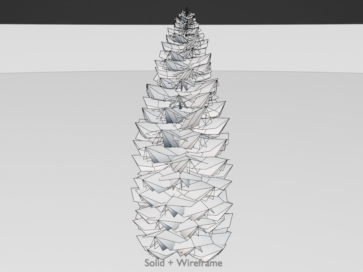 Spruce Tree Package 3D Model Collection_52