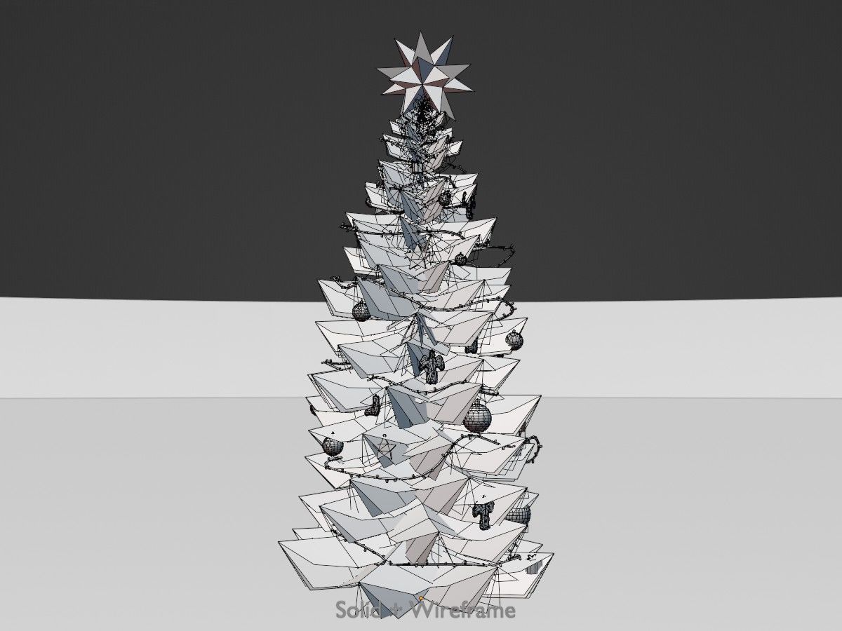 Spruce Tree Package 3D Model Collection_151