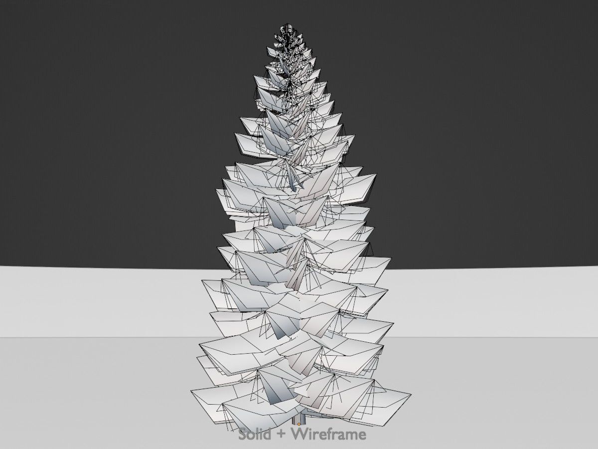 Spruce Tree Package 3D Model Collection_89