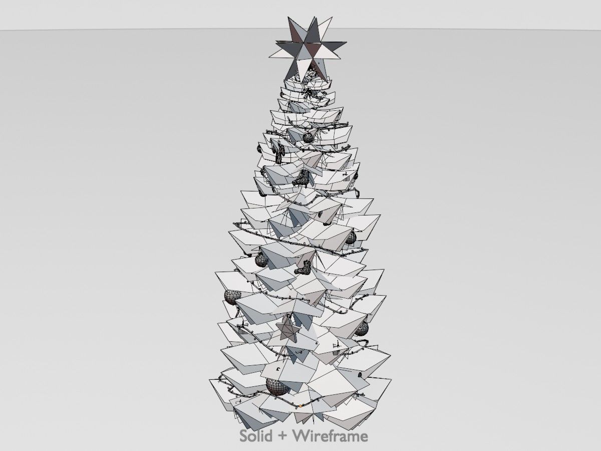 Spruce Tree Package 3D Model Collection_152