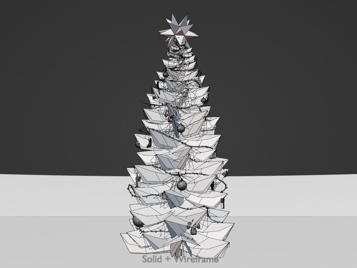 Spruce Tree Package 3D Model Collection_149