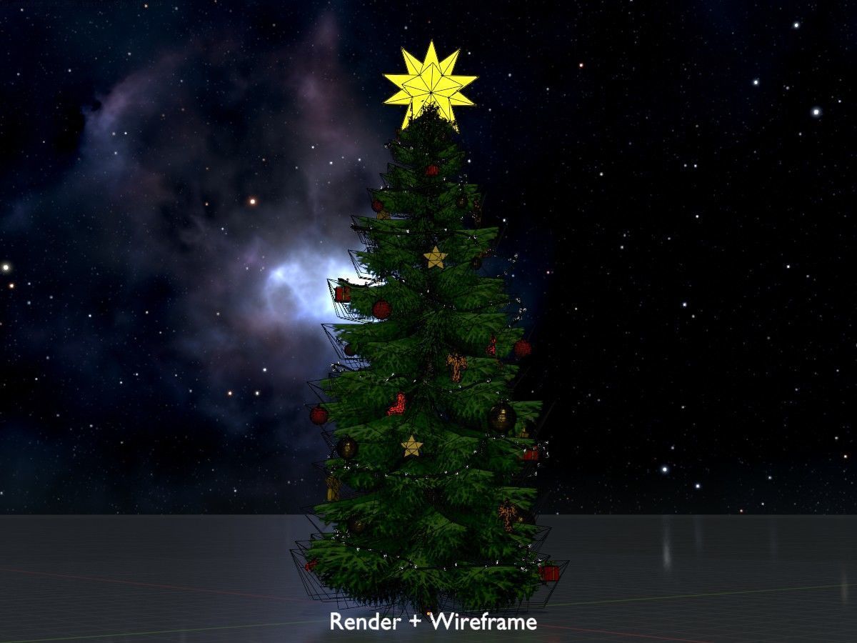 Spruce Tree Package 3D Model Collection_147