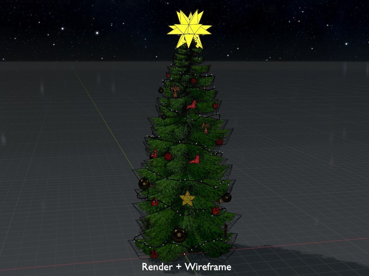 Spruce Tree Package 3D Model Collection_148