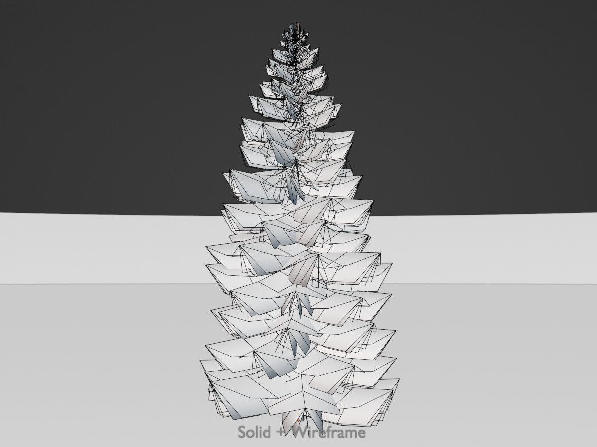 Spruce Tree Package 3D Model Collection_90