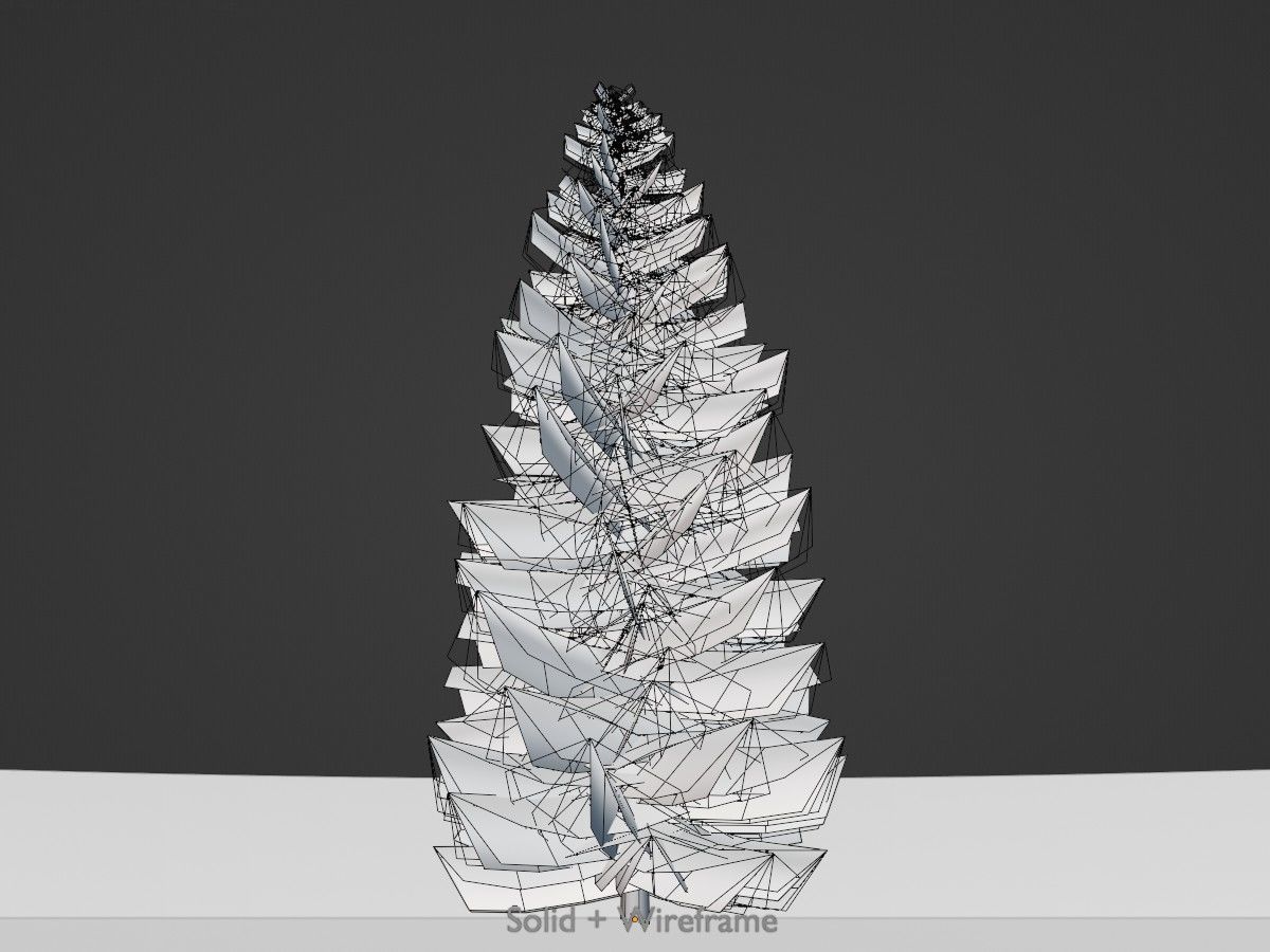 Spruce Tree Package 3D Model Collection_69
