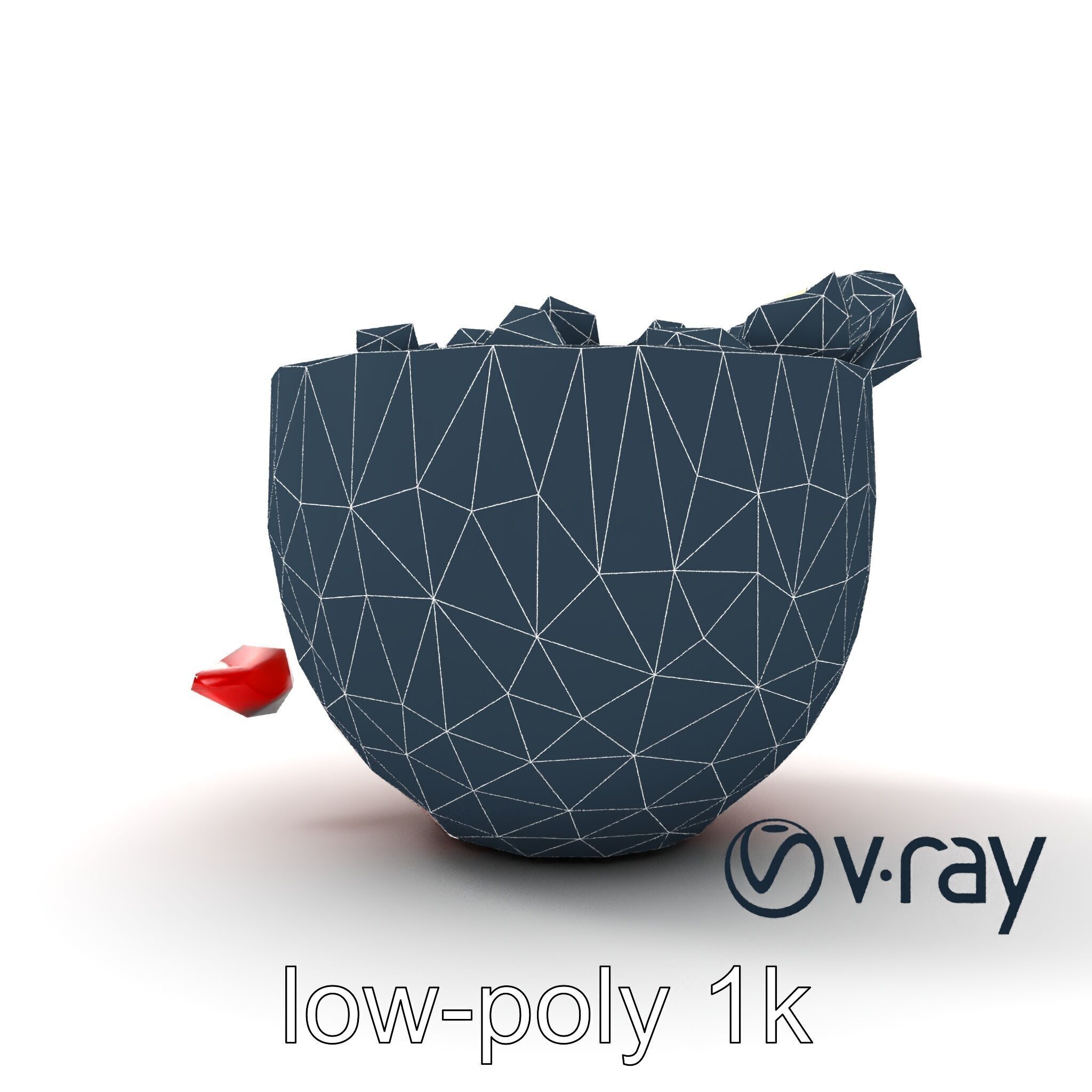 Tropical Smoothie Bowl 3D model pack Low-poly 3D model_28