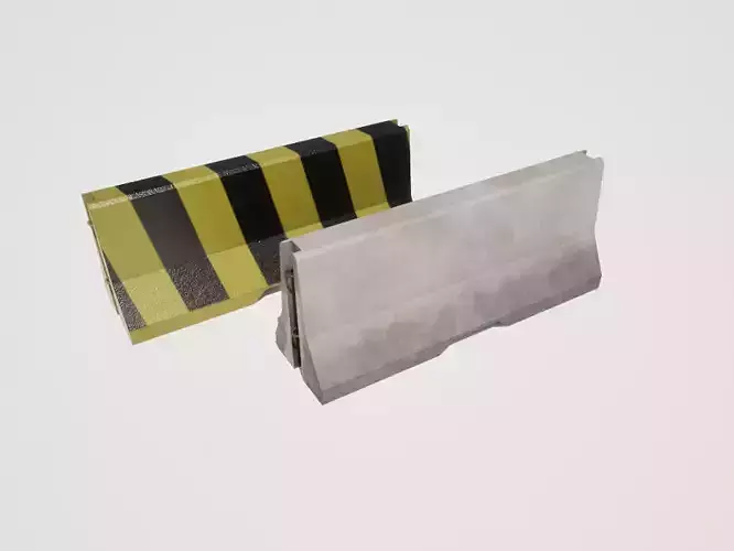 Concrete Jersey Barrier