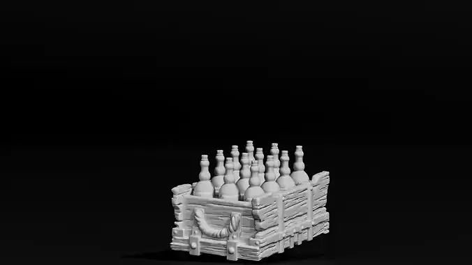 crate of battles 3D print model