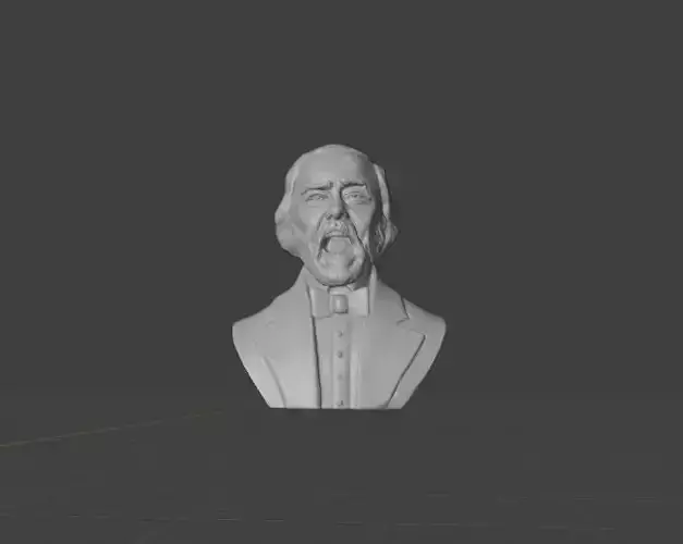 Luciano Pavarotti 3D print model