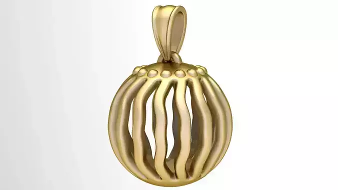 DESIGN BALL PENDANT 3D PENDANT 3D PRITNABLE MODEL 