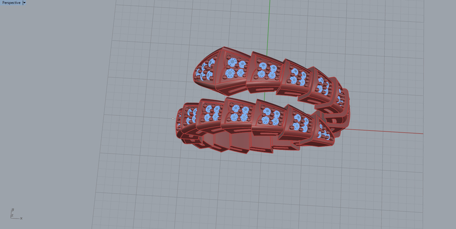 Snake Ring 50285 3D print model_5