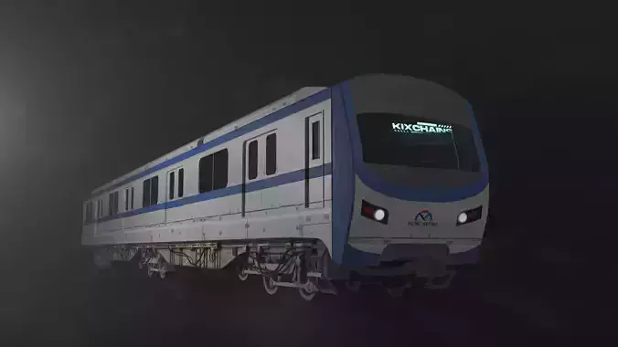 Metro Blue Line HCMC 3D Modeling