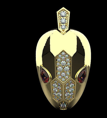 Snake Pendant 50144 3D print model