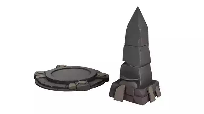 Stylized Monument Package
