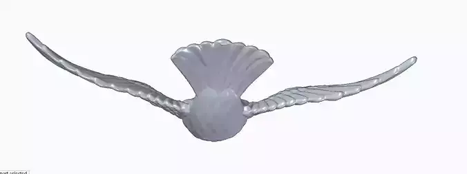 HANGING BIRD 3D MODEL FOR DECORTION OR OTHER PURPOSES