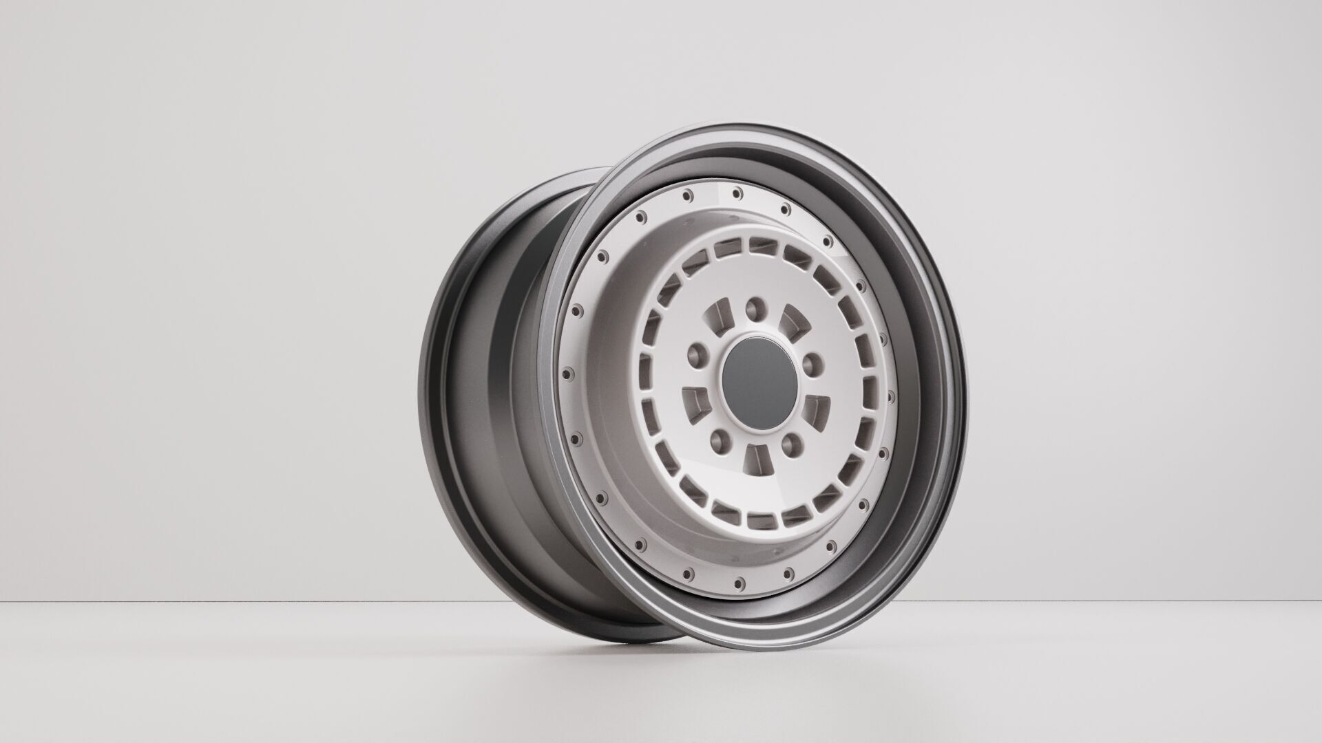 Rims centre auto car 3D model_8