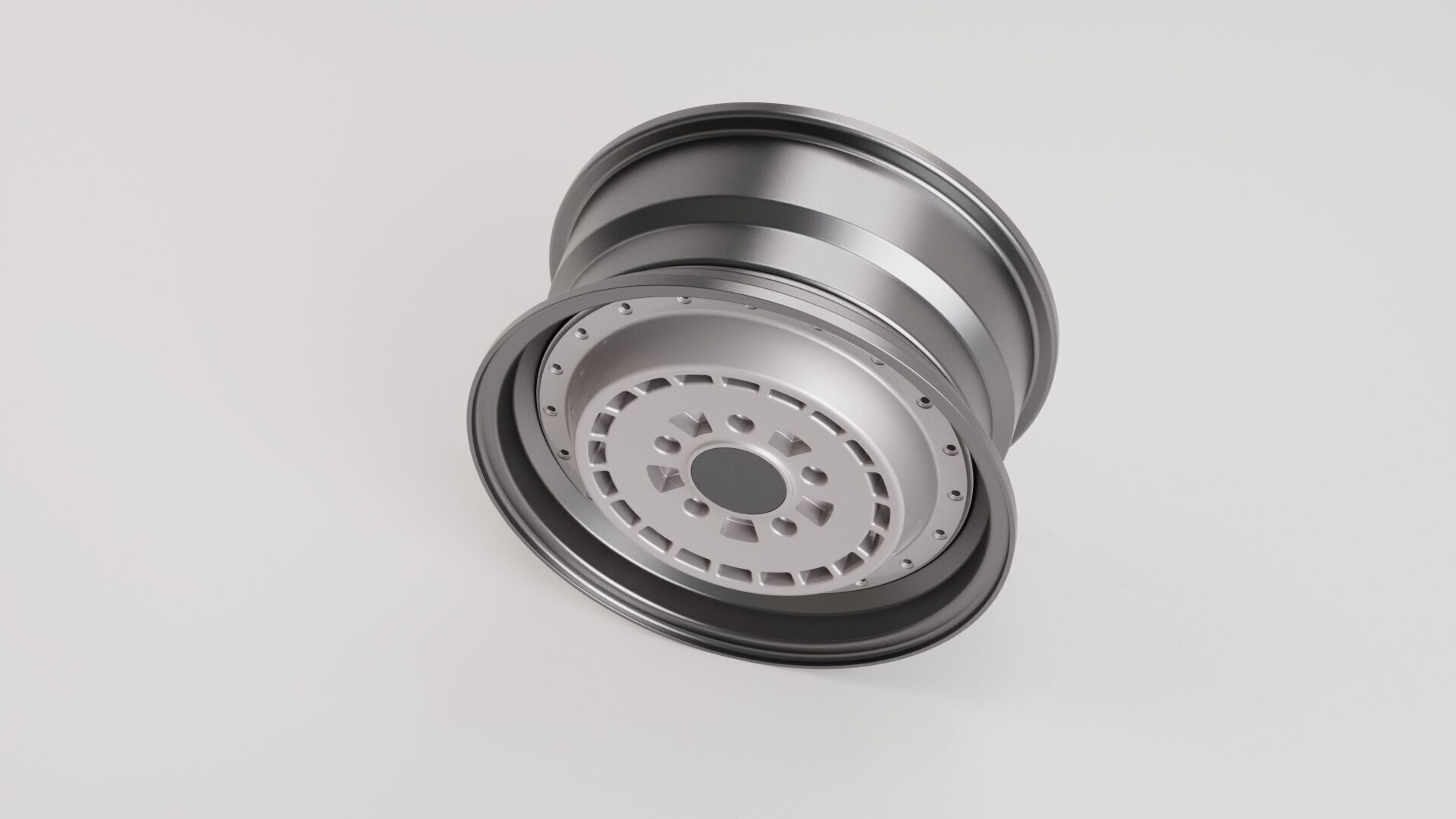 Rims centre auto car 3D model_7