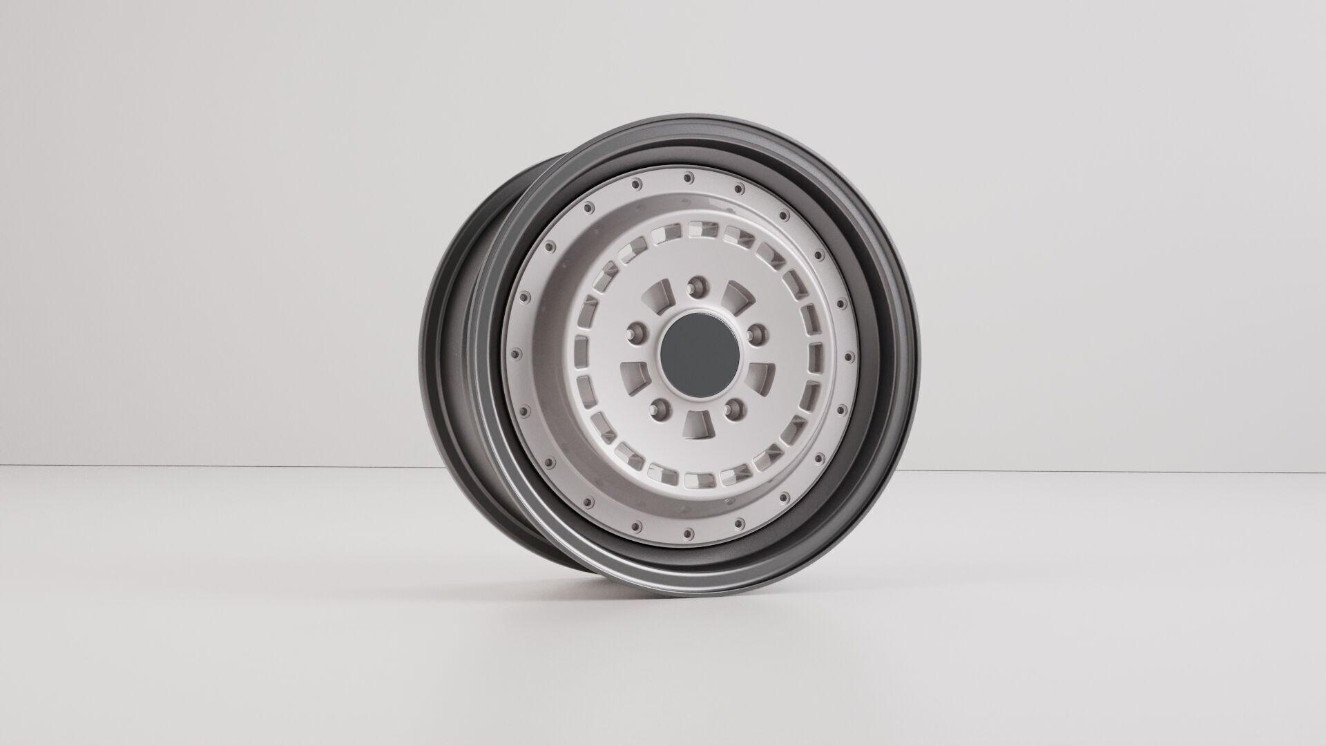 Rims centre auto car 3D model_6