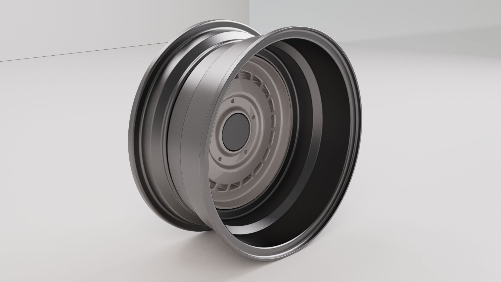 Rims centre auto car 3D model_2