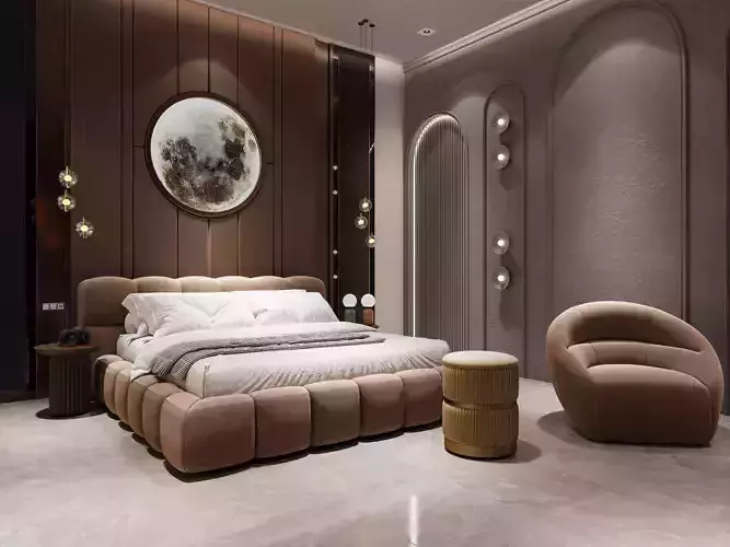 Architectural Interior house 3D model 3D model