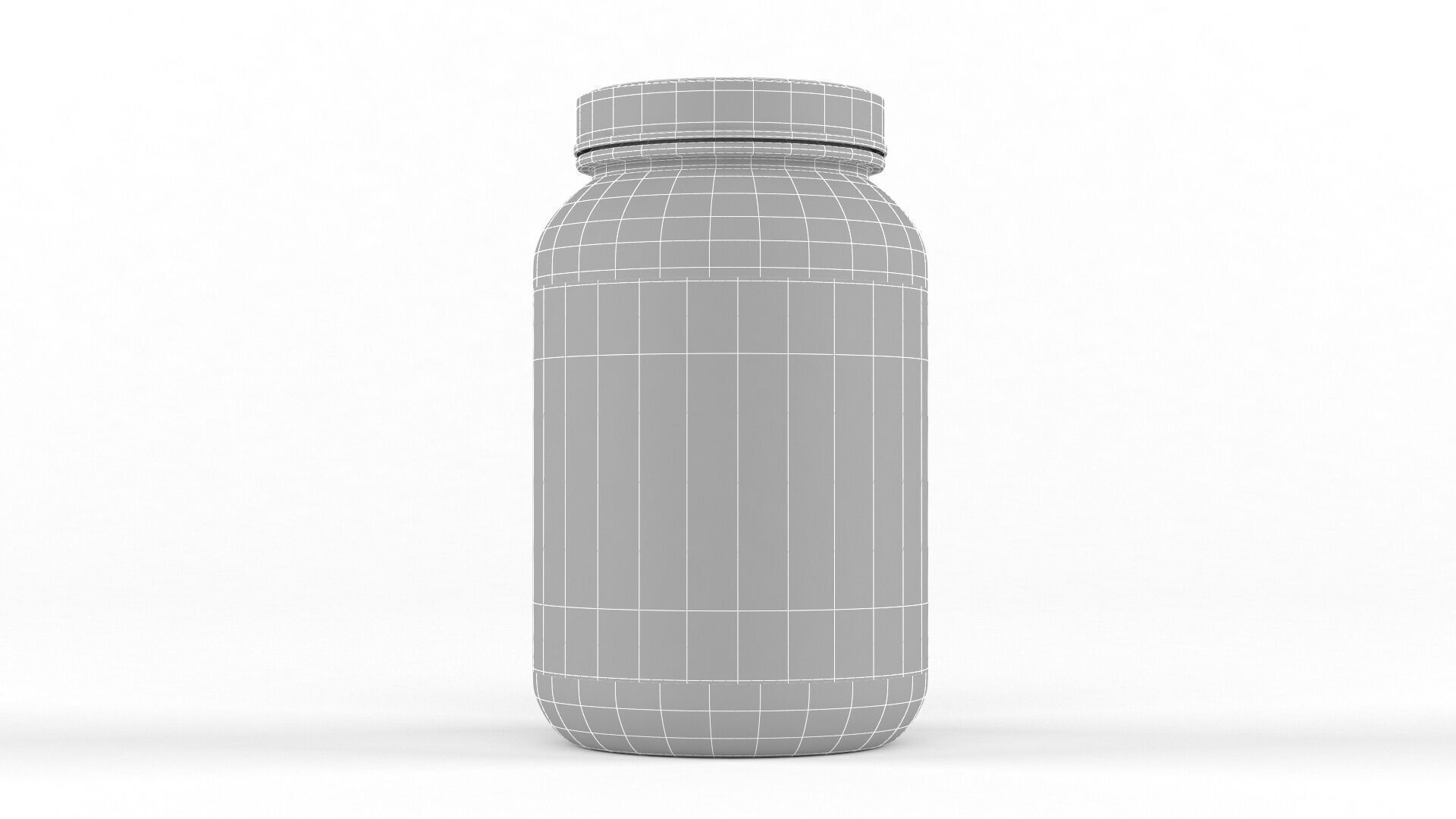 Protein Powder 3D model_6