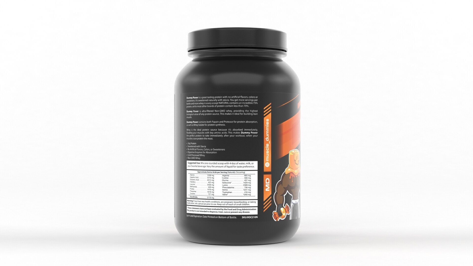 Protein Powder 3D model_3