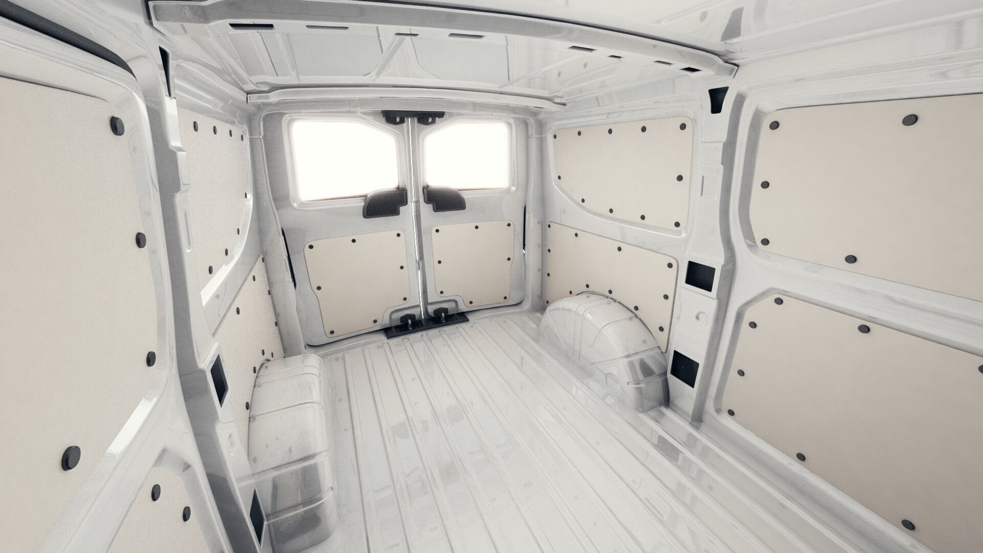 Volkswagen Transporter T7 Panel Van with interior 3D model_18