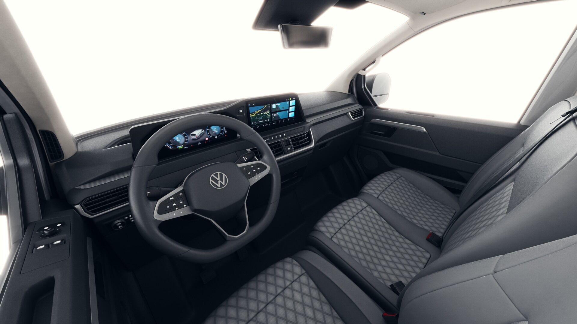 Volkswagen Transporter T7 Panel Van with interior 3D model_13