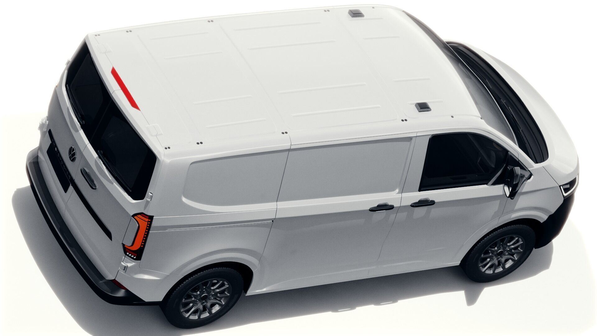 Volkswagen Transporter T7 Panel Van with interior 3D model_6