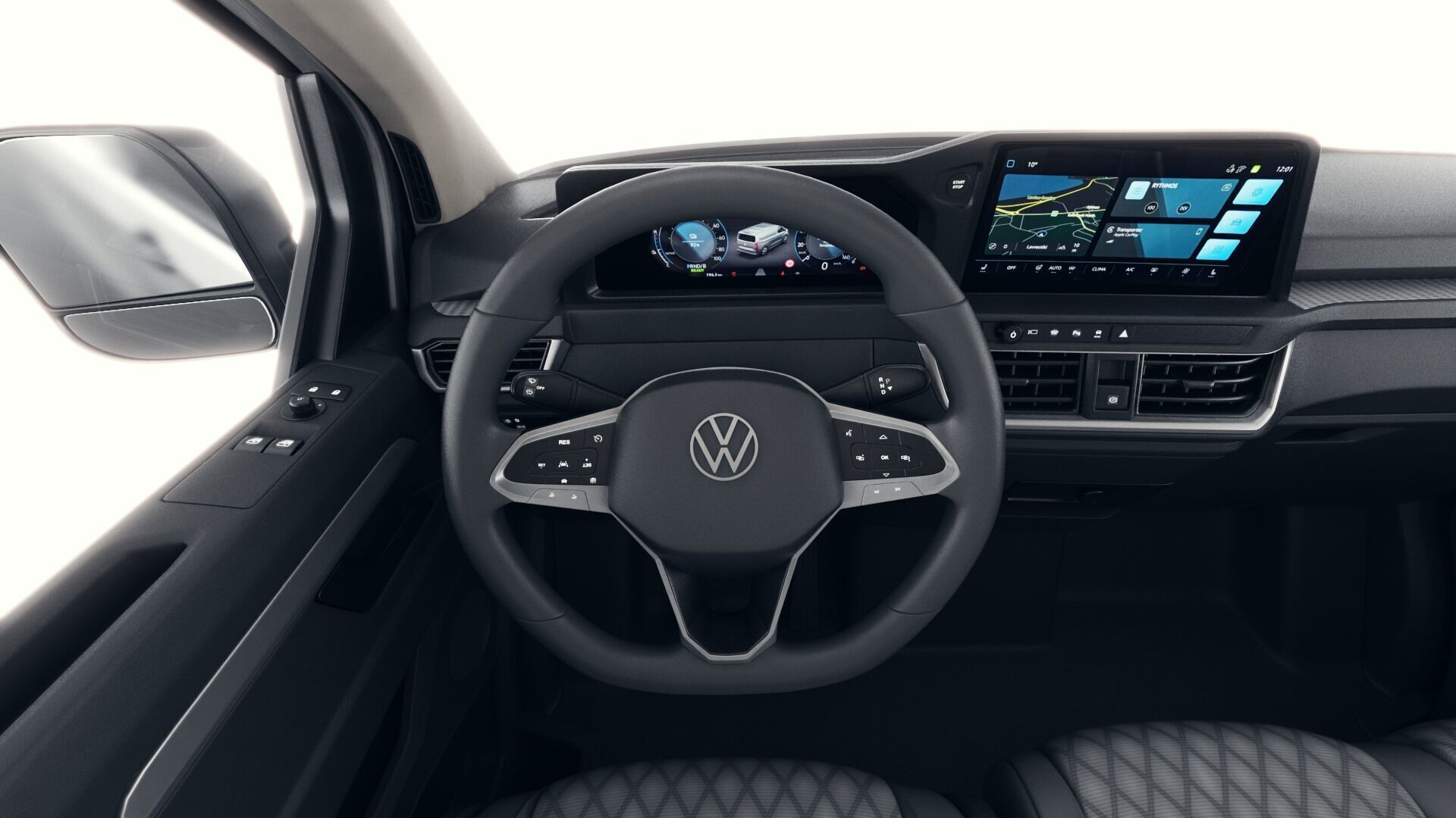 Volkswagen Transporter T7 Panel Van with interior 3D model_16