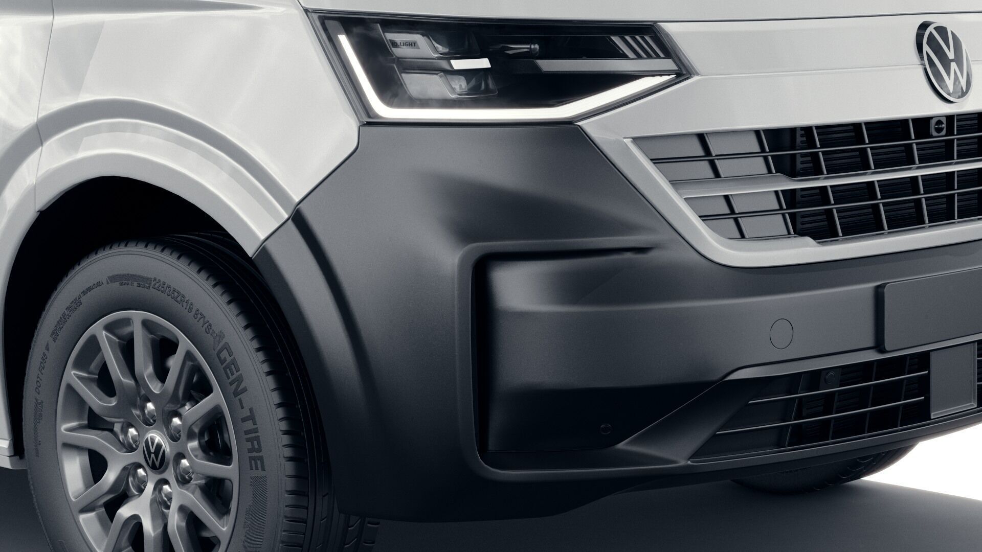 Volkswagen Transporter T7 Panel Van with interior 3D model_10