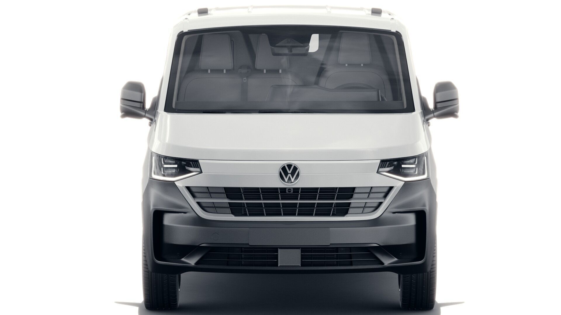 Volkswagen Transporter T7 Panel Van with interior 3D model_9