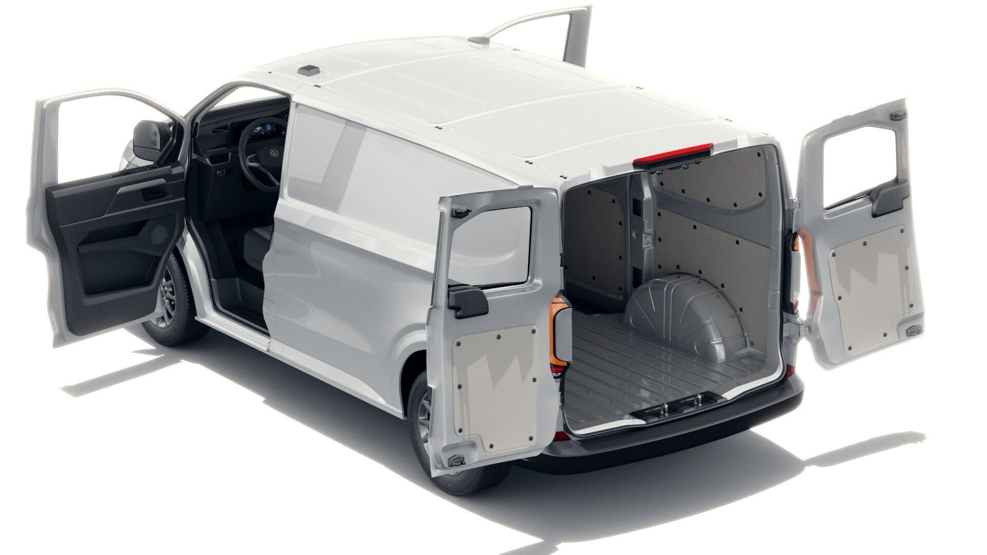 Volkswagen Transporter T7 Panel Van with interior 3D model_12