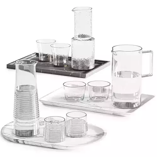 Tableware set18 3D model