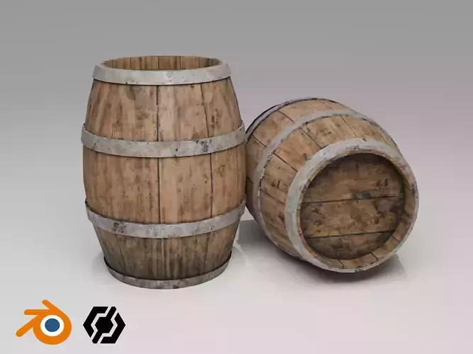 Wooden Barrel