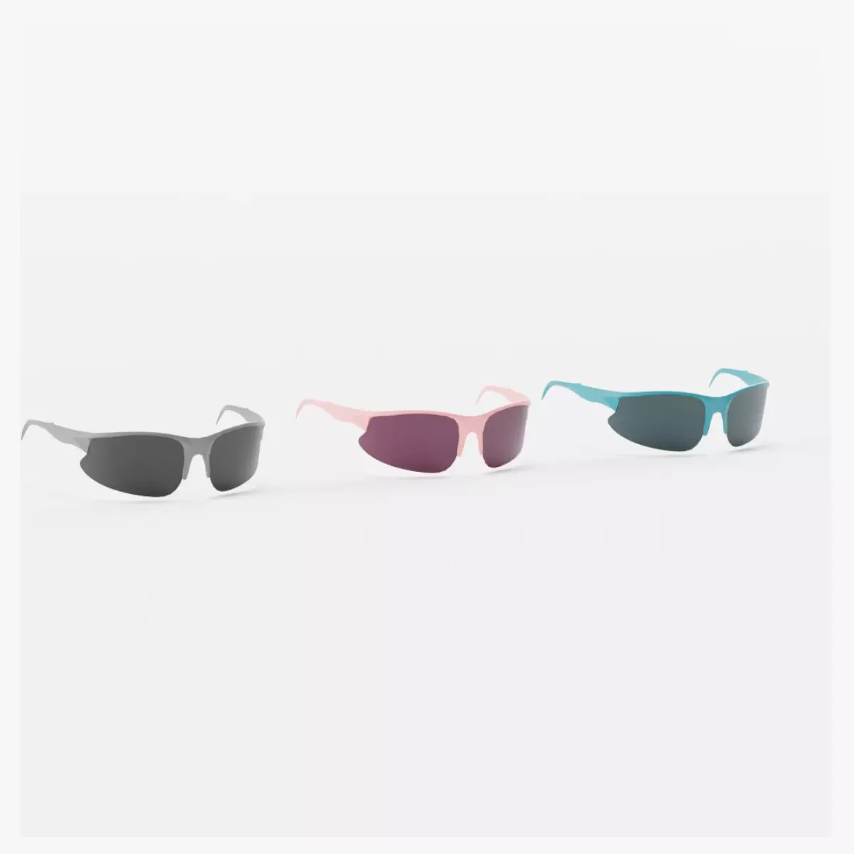 LOW-POLY SUNGLASSES Low-poly 3D model