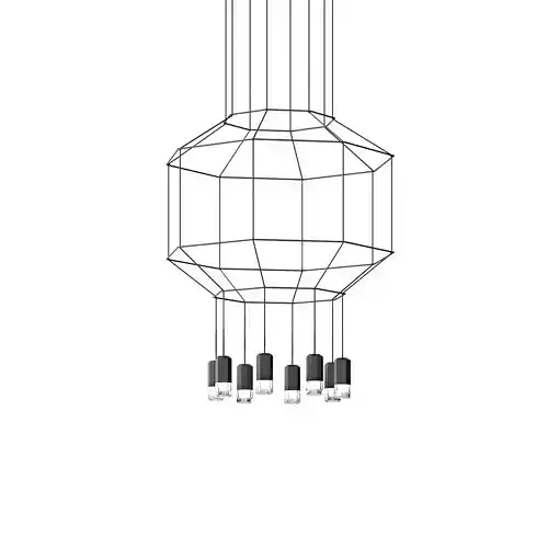 Wireflow 302 3D Lamp by Vibia