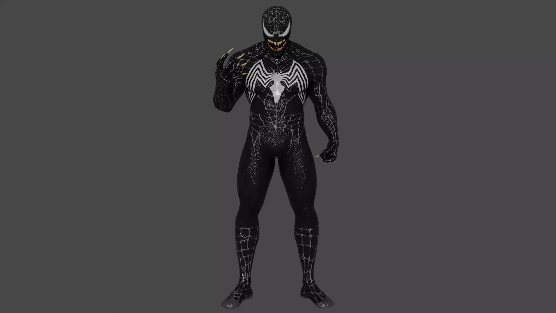 Venom Low-poly 3D model