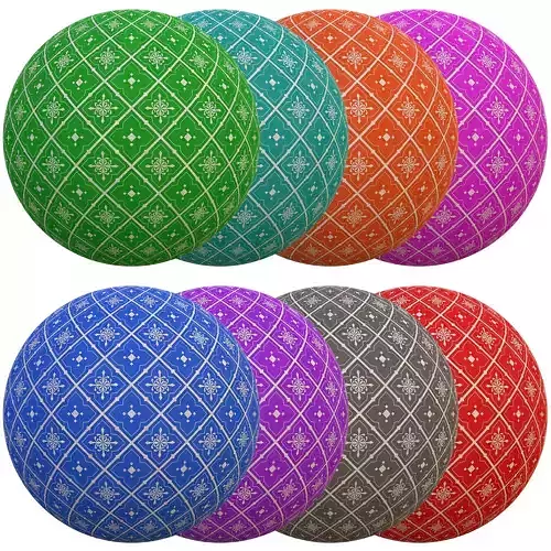 fabric patterned 10 pbr 4k seamless