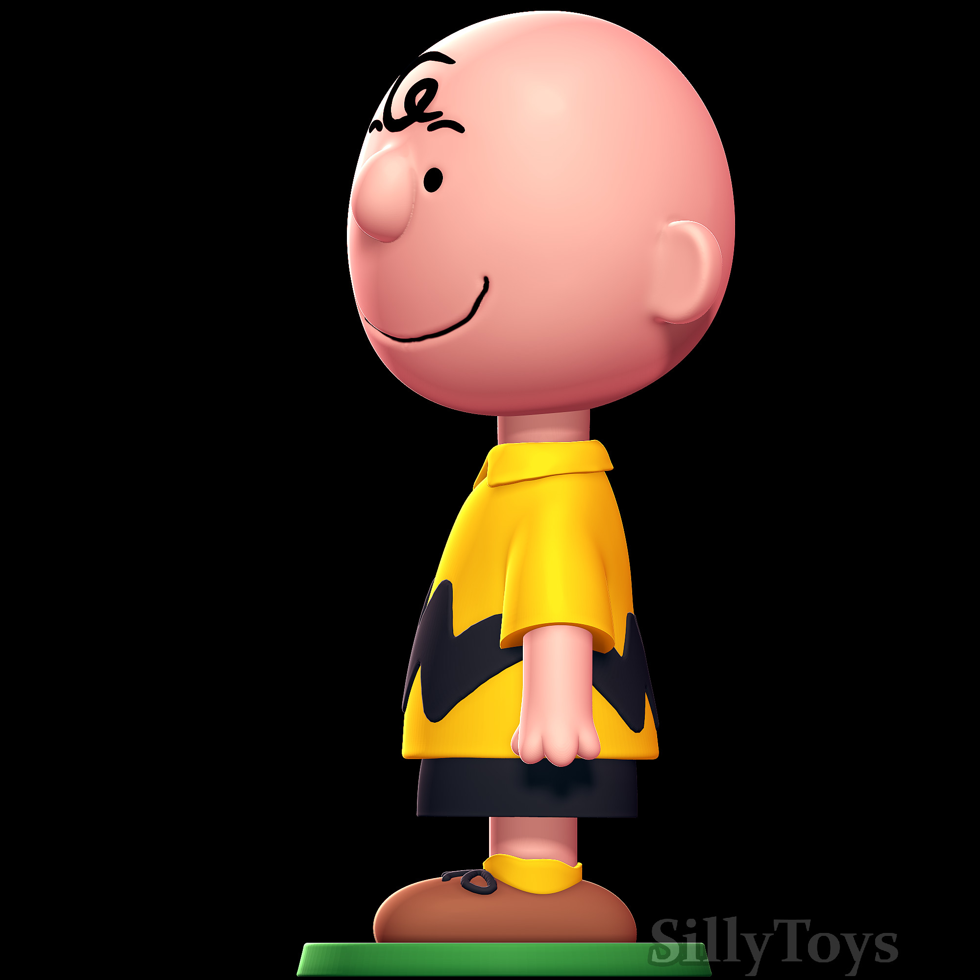 Charlie Brown - Peanuts 3D print model_2