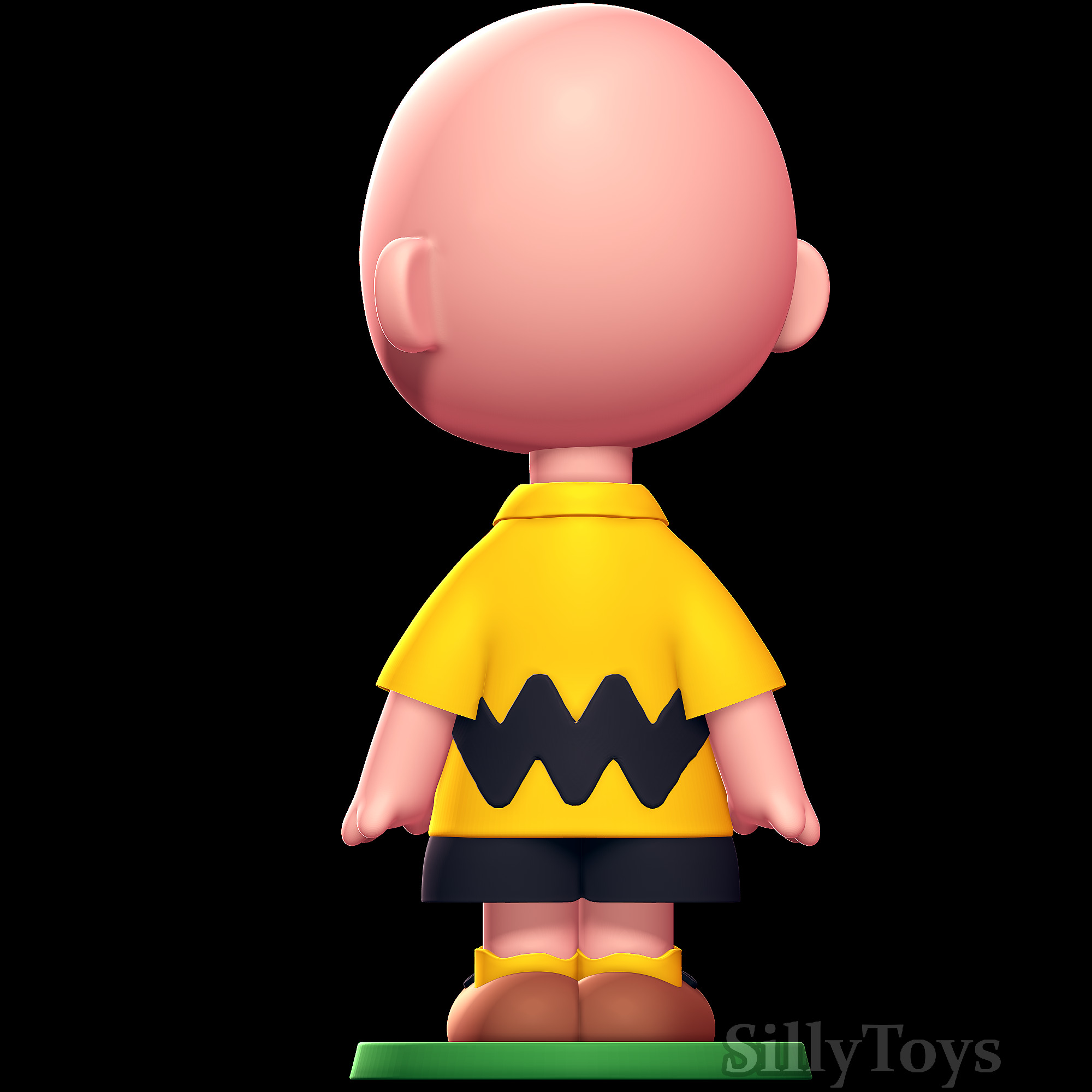 Charlie Brown - Peanuts 3D print model_3