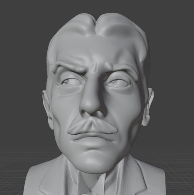 Nikola Tesla 3D print model_5